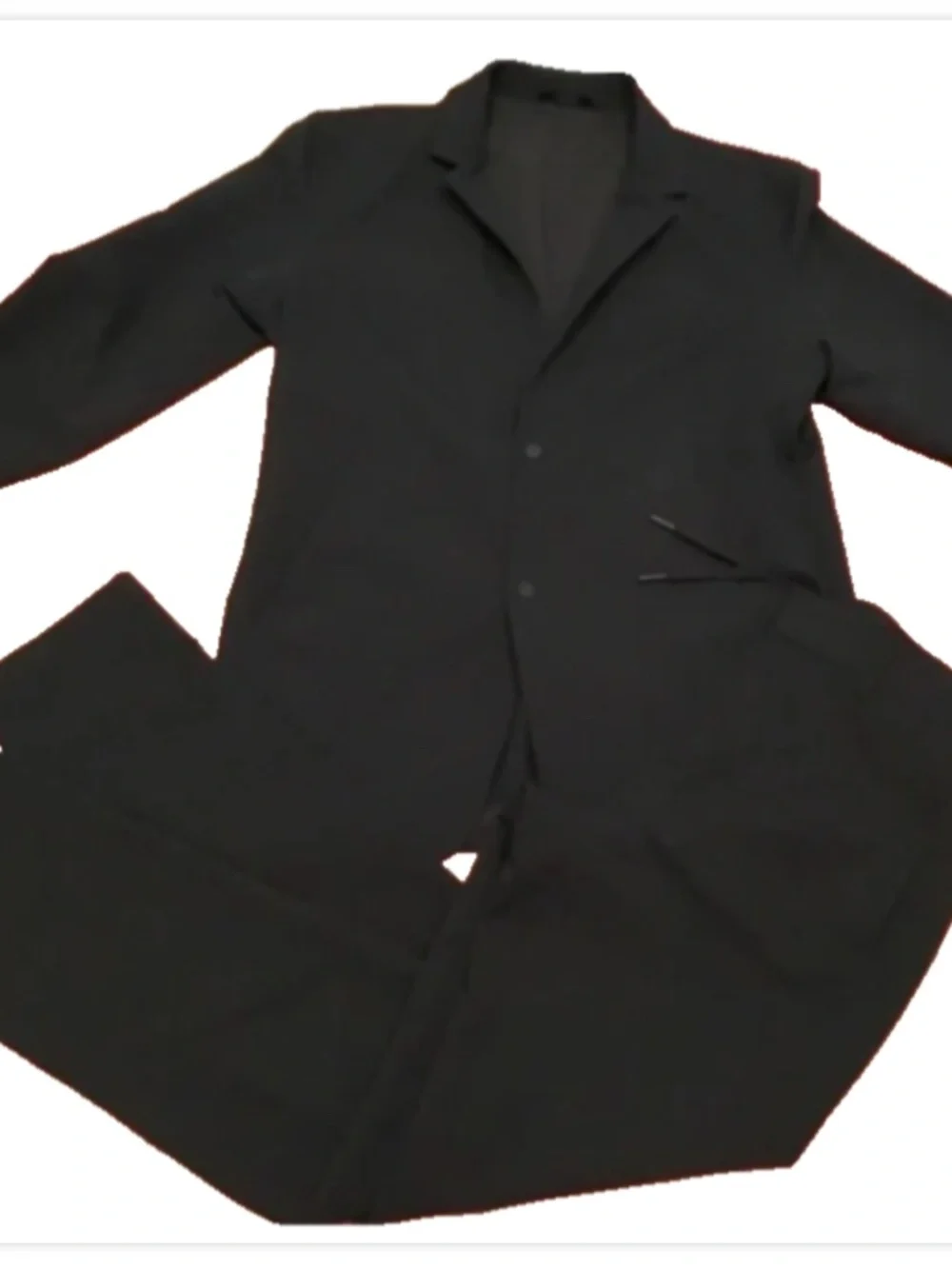 Lululemon Jacket & Pants Navy Blue Sz 31